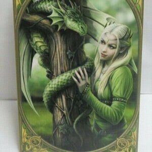 New ACK for Nemesis Now Anne Stokes Fantasy Art Tile "Kindred Spirits by Nemesis